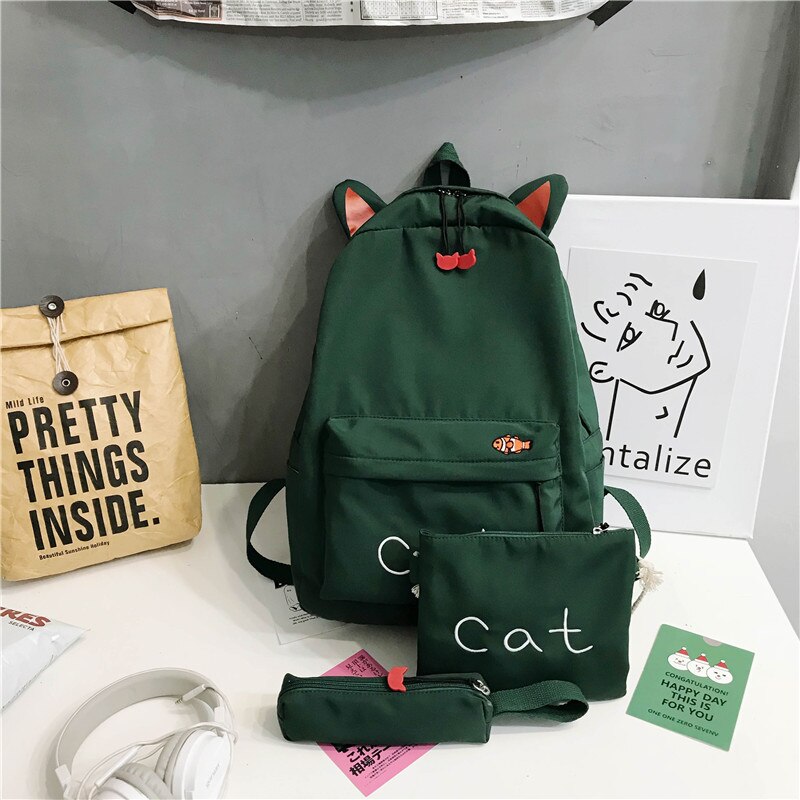 Trend Female Backpack Women Backpack Cute School Bag For Teenager Girl Waterproof Shoulder Bags