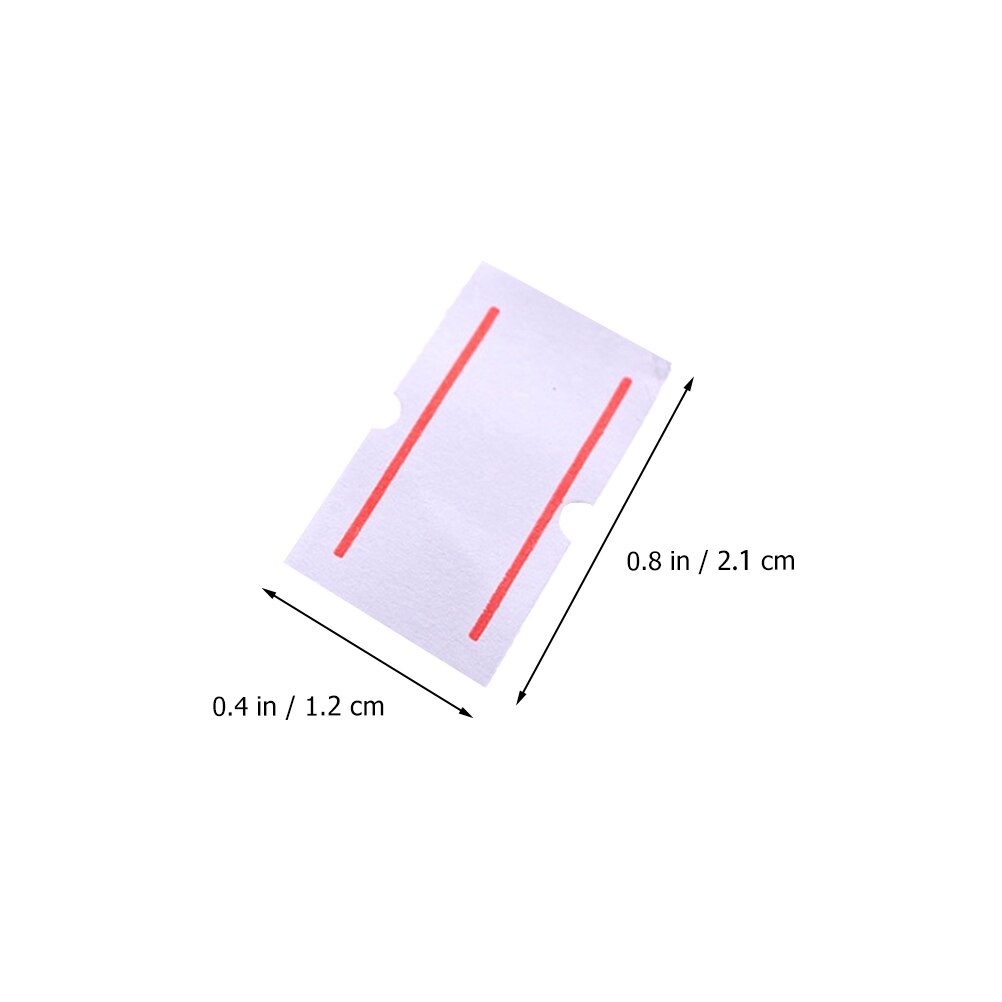 40 Rolls Pricemarker Labels Prijs Marker Label Prijs Label Papier Voor Supermarkt