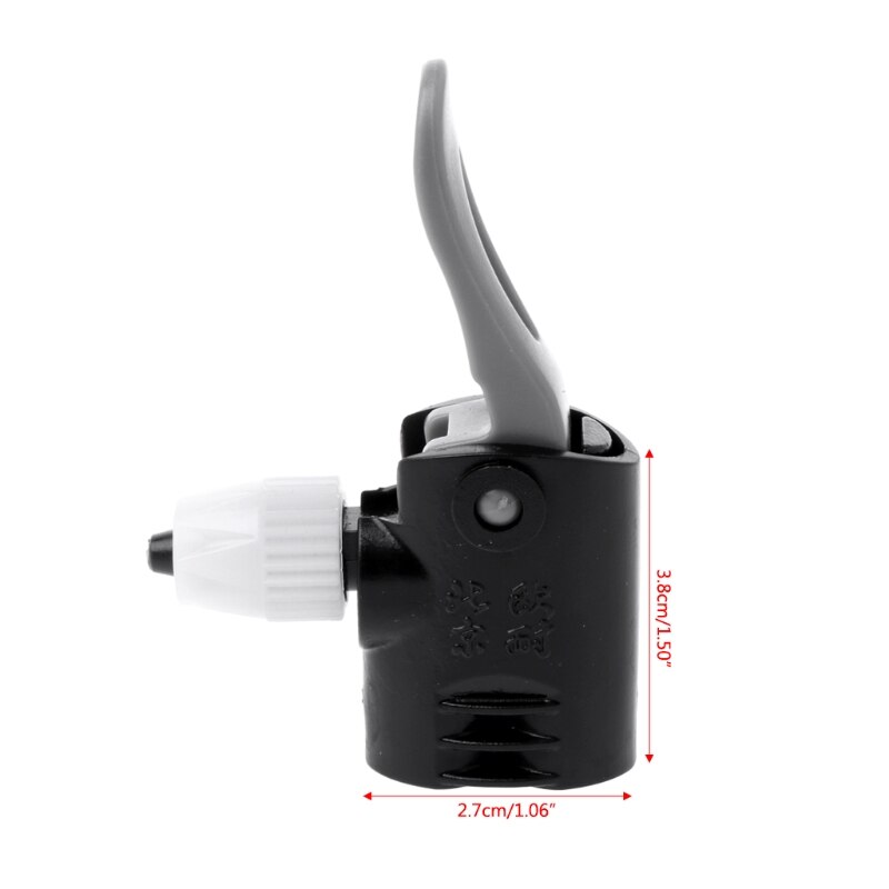 Fiets Pomp Nozzle Valve Connector Adapter Dual Head Pompen Onderdelen Gereedschappen
