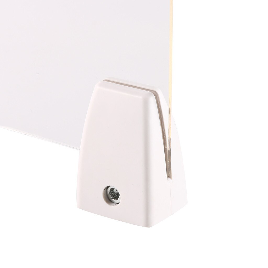 Office Working Protector board Clear Perfection Reception Side Protection Safety Glass Counter Top 50 x 32cm ap4