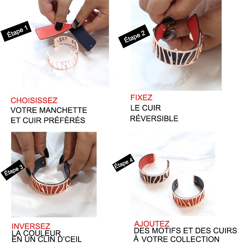 Armband Omkeerbare Verwisselbare Armband Armbanden Met Zilver Kleur Egypte Manchet Armbanden Argent Femme Bijoux