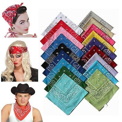 Newest Scarf Headband Bandanas Head wrap Cotton Head Wrap Neck Wristband Handkerchief Black White Pink