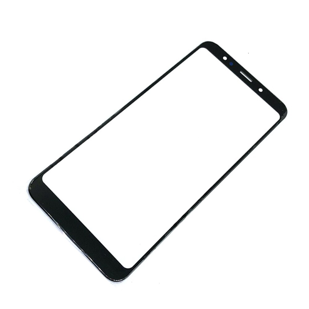 Panel Frontal Redmi5 para Xiaomi Redmi 5 Plus, cubierta de cristal de pantalla táctil, sin pantalla LCD, Sensor digitalizador, lente de pantalla táctil