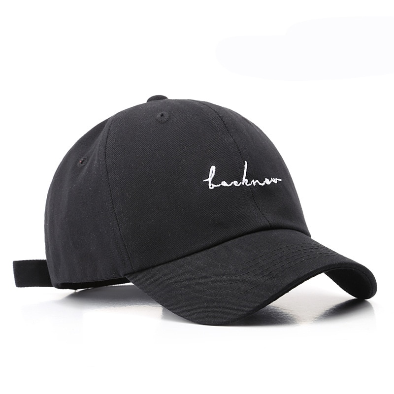 LINJW – casquette de Baseball pour hommes et femmes, chapeau avec lettres brodées, en coton, assorti, style Hip Hop, papa