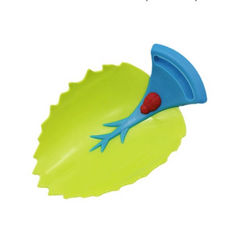 Accessorio per prolunga per rubinetto per bambini foglie a forma di elefante bambino lavaggio a mano per bambini lavastoviglie tariffa il bagno nel lavandino del bagno: 02