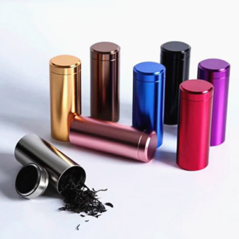 Portable Mini Tea Boxes With Airtight Lids Canister For Coffee Tea Storage Loose Leaf Tea Containers Storage Teaware