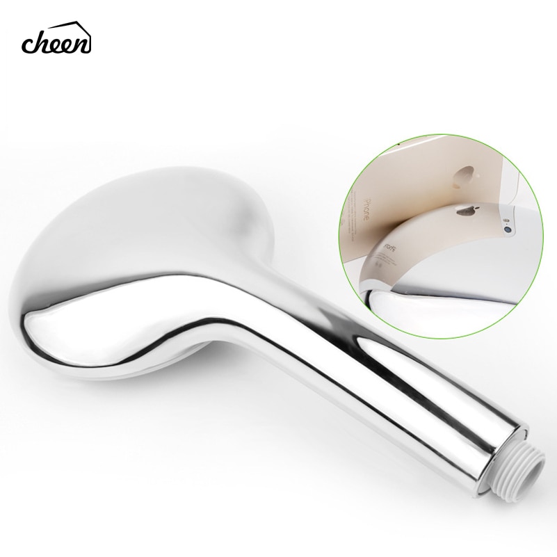 Cheen Hand Held Shower Head 3 Mode Durable ABS Plastic Nozzle Switch Button Spray Head Shower Self cleaning