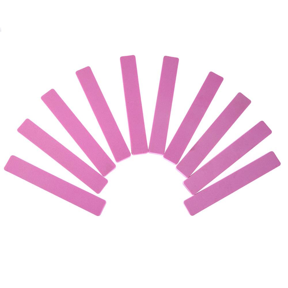 10 Stuks Nagelvijlen Blok Buffer Voor Manicure Uv Gel Polijstmachine Nagellak Bestanden Manicure Pedicure Buffers Tips Nail Gereedschap