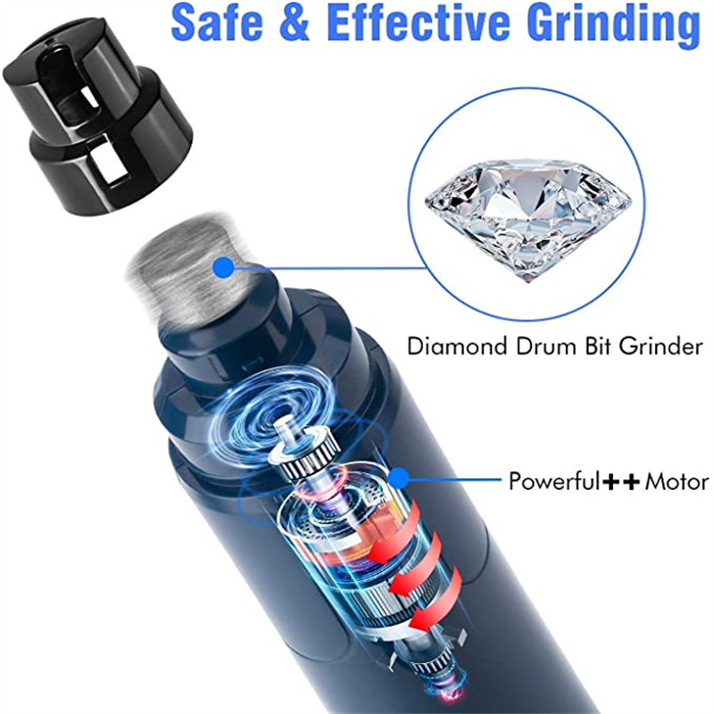 Painless Quiet Electric Nail Clipper Dog Grinder File Pet Claws Grooming and Care Supplies for Dogs Cat Charging Trimmer Tools
