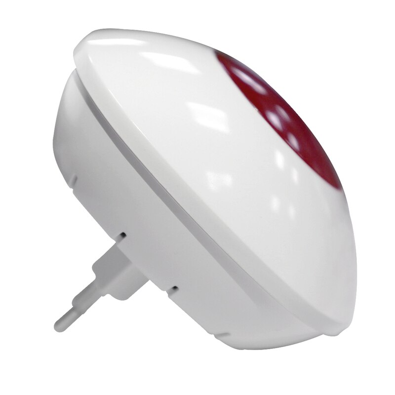 WiFi Security Alarm Sirens Sound & Light Alarm Host 110DB Standalone Home Security Alarm Systems Host(EU Plug)