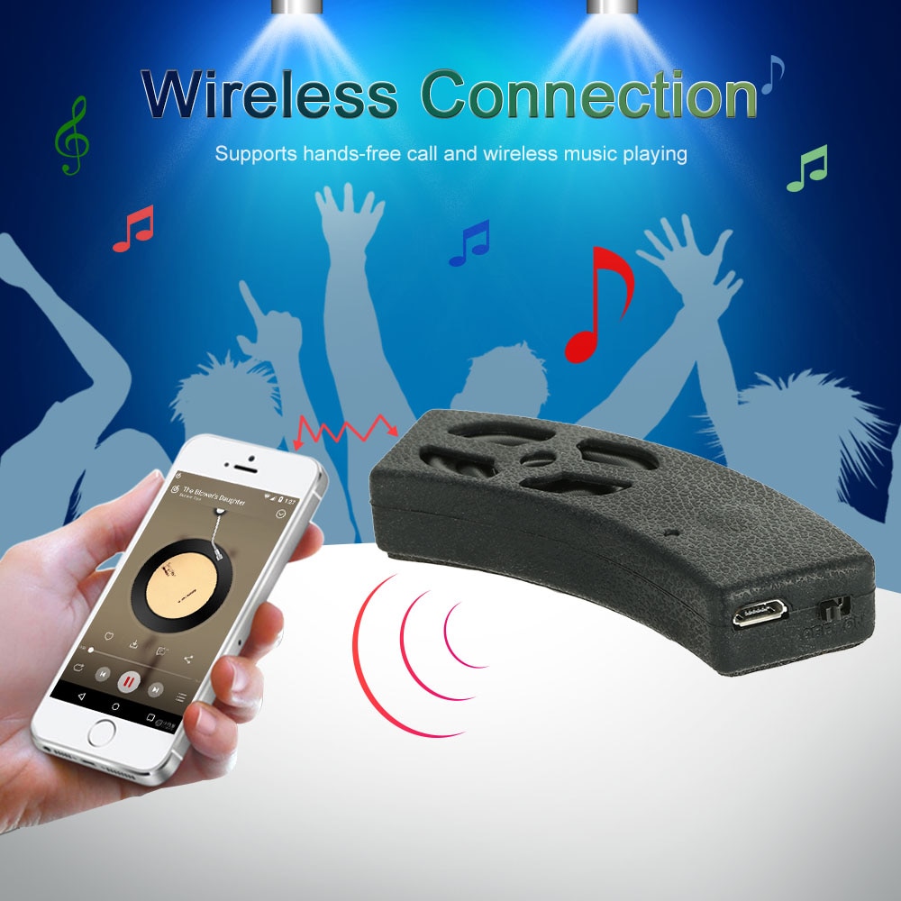 2Pcs Bluetooth Motorfiets Speaker Fiets Motorhelm Draadloze Outdoor Riding Stereo Waterdicht Boombox Mini Subwoofer