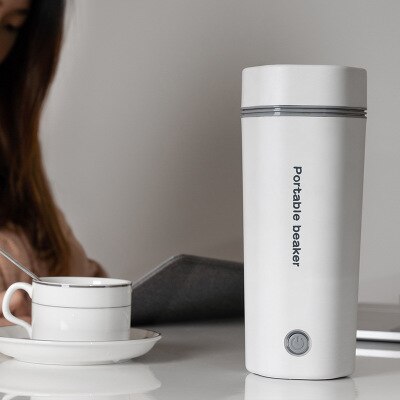 12V/24V/110-220V Tragbare Hause Auto Lkw Reise Wasserkocher Mini Thermos Clever Teekanne Heizung Tasse Milch Kessel Heizung