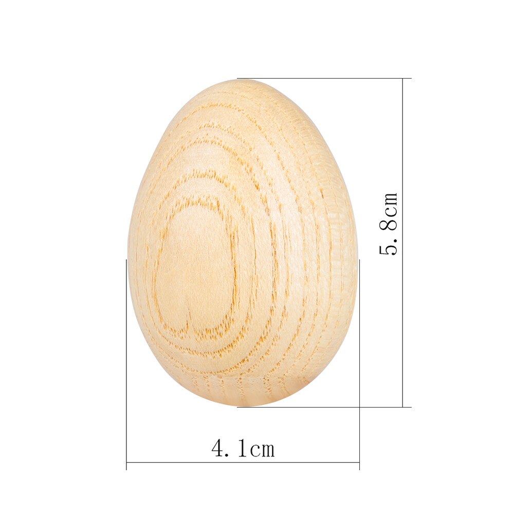 Trä maracas äggskakare musik slagverk instrument ägg 2 st röda orff instrument barn barn utbildning