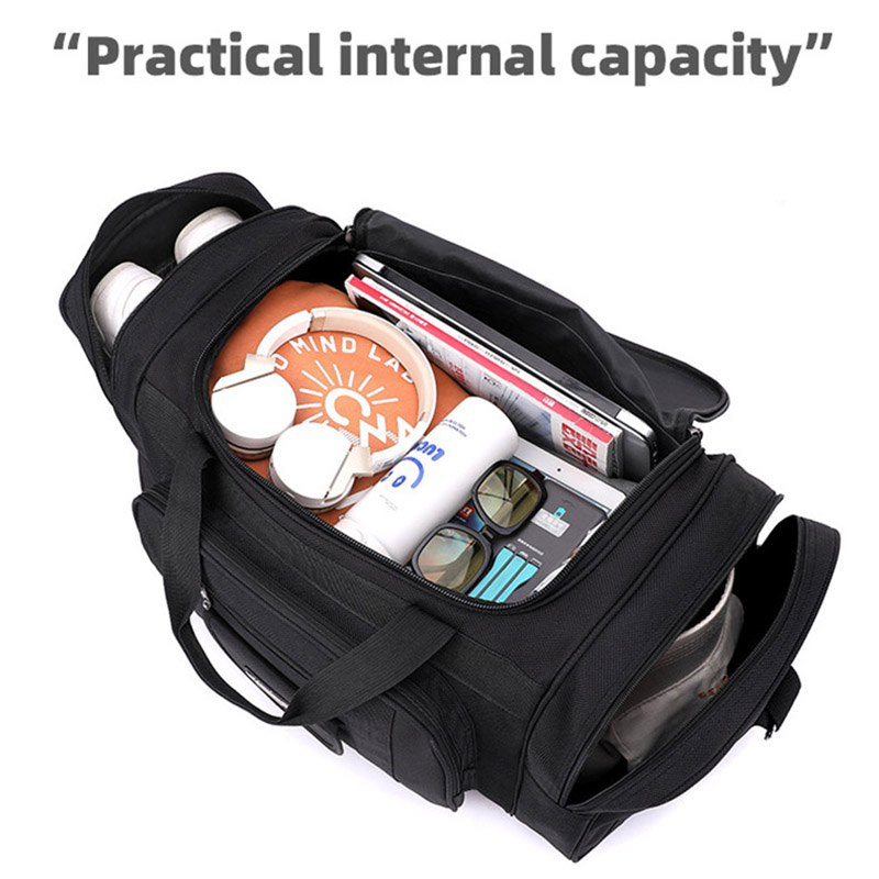 Bolso de viaje para hombre, bandolera de bolsillo, bolso grande para deportes al aire libre, gimnasio, Fitness, Weekender, bolsas de viaje informales XA41WA