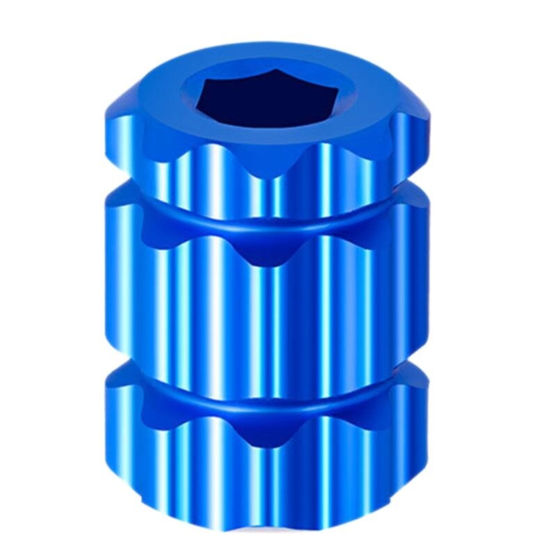 Aluminium Fiets Crank Verwijderen &amp; Installeren Tool Voor Mtb Racefiets Crank Arm Crankstel Wrench Fietsen Tool: Blauw