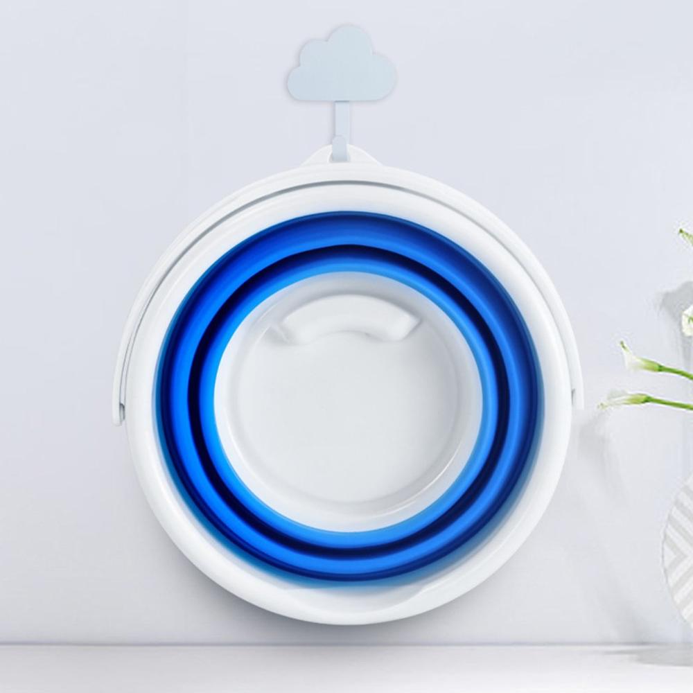 3/5/10L Collapsible Bucket Multifunctional Folding Bucket for Hiking Fishing Outad Multi-Functional Eco-Friendly