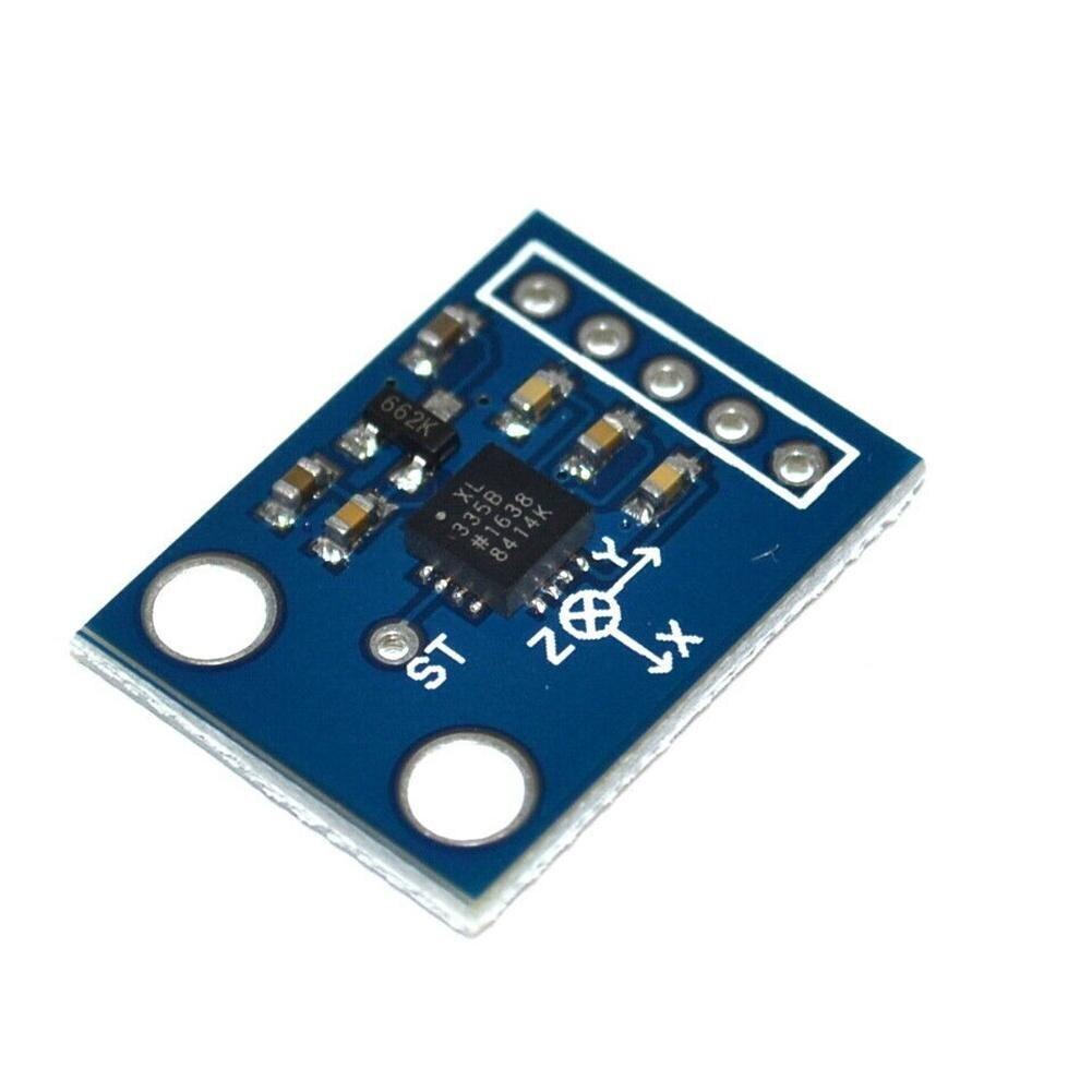 GY-61 High Precision Mini Size ADXL335 Accelerometer Angular Output Transducer Module Analog Transducer Module 3V-5V for Arduino