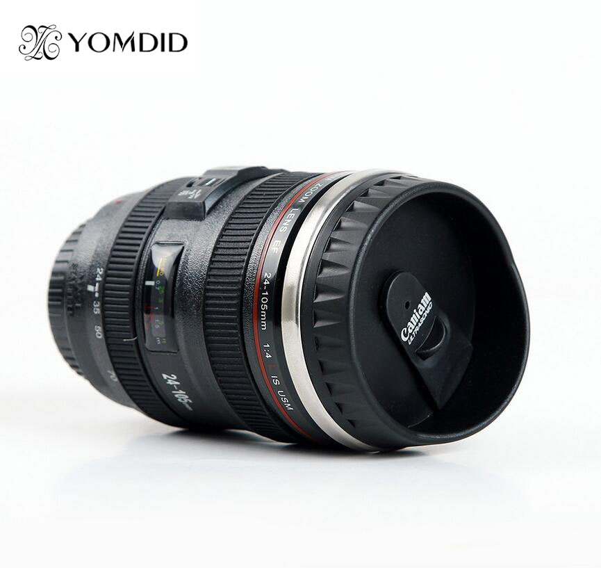 Rvs Slr Camera EF24-105mm Koffie Lens Mok 1:1 Schaal Caniam Koffie Mok