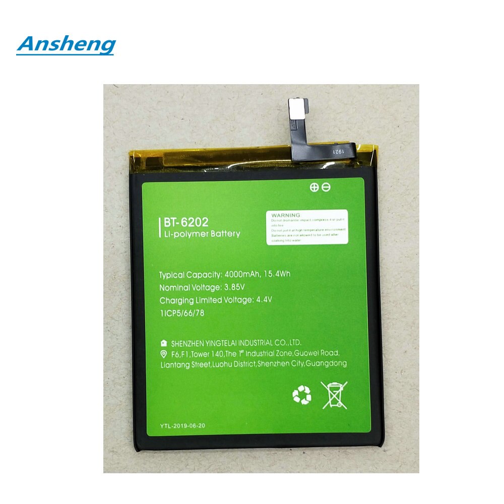 Original 3.8V 4000mAh BT-6202 battery for LEAGOO M11 Smart Phone