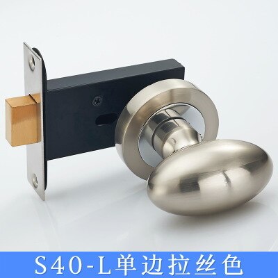 Bellissime serrature invisibili, forma di uovo di anatra, 4 colori, maniglia invisibile sullo sfondo, installata su un lato della porta, senza chiave, serratura