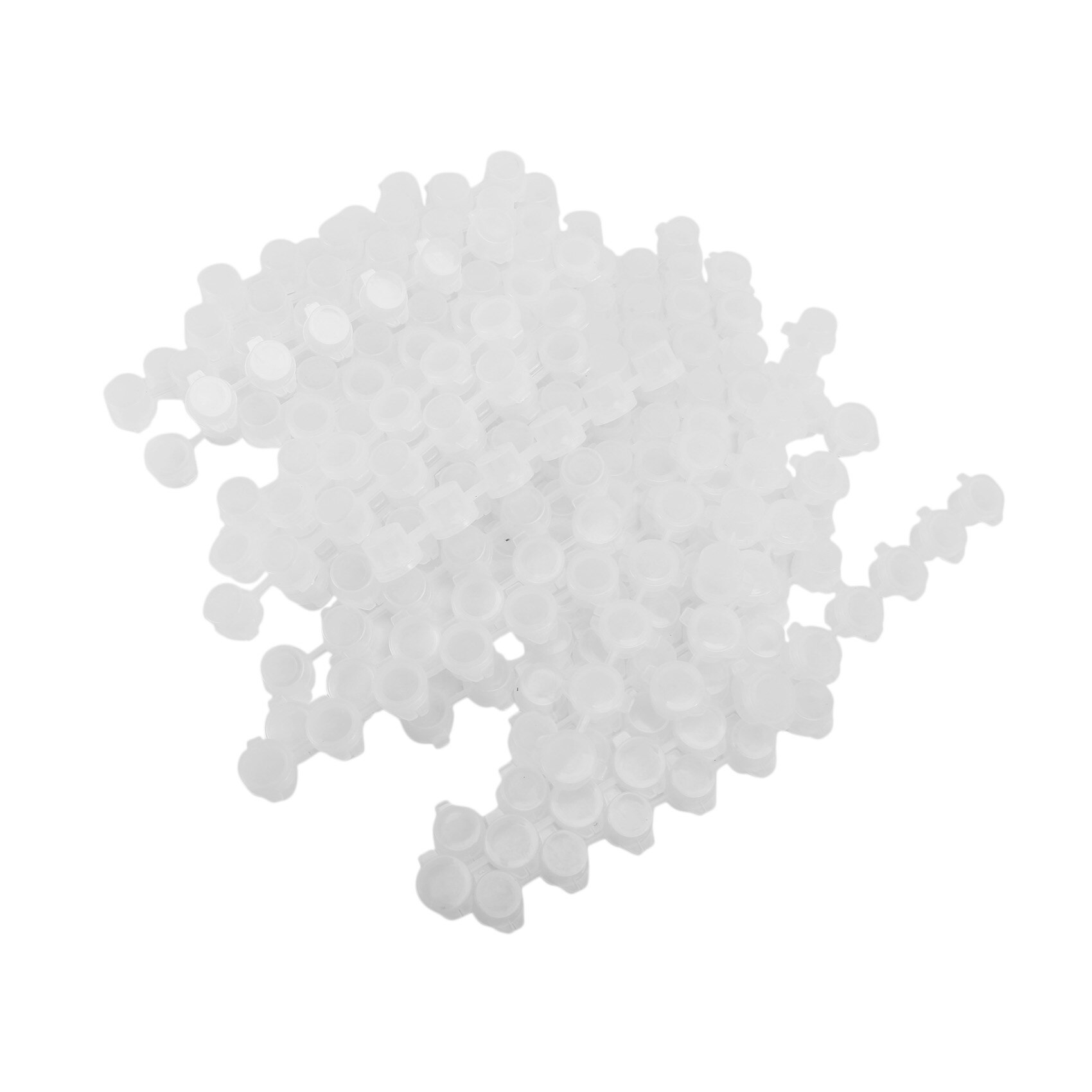 240 Stuks Lege Verf Pot, 40 Strips Acryl Mini Verf Container Strips Opslag Met Deksels Voor Kunsten En Ambachten Verf 3Ml