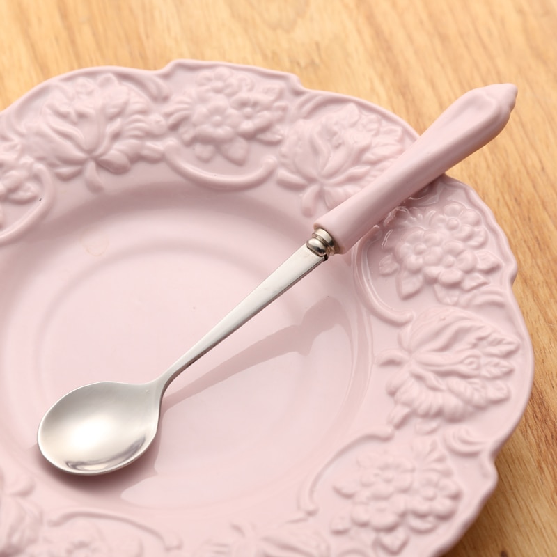 Pink porcelæn te sæt retro keramisk te kop pot britisk blomstret tekande krus cafe teatime kaffekop