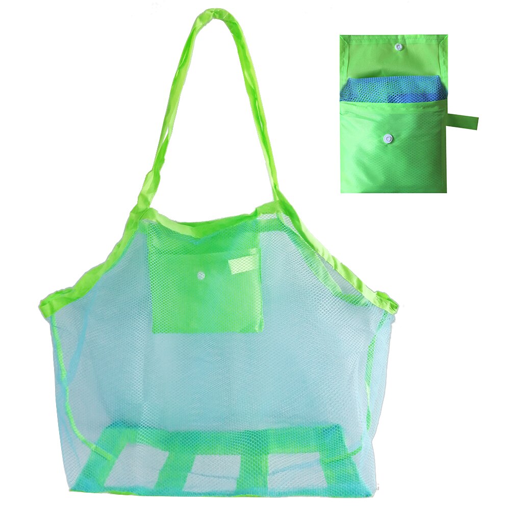 Outdoor Zwemmen Beach Bag Opvouwbare Mesh Zwemmen Waterdichte Tas Voor Kids Strand Speelgoed Mesh Tassen Beach Zwemmen Sport Tassen: color 2