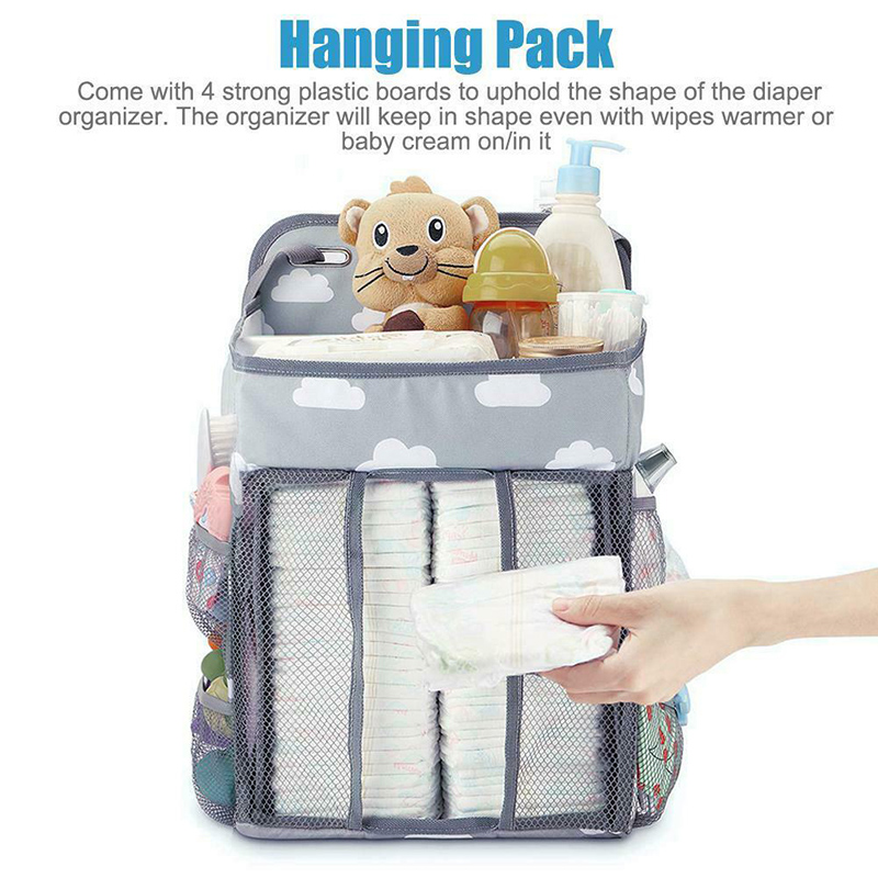 Hangende babykamerorganizer, multifunctionele luiertas, babyluierorganizer  e2s