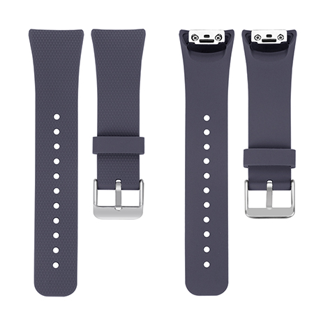 Hangrui Vervangende Polsband Voor Samsung Gear Fit 2 Pro Band Luxe Siliconen Horlogeband Voor Samsung Fit2 SM-R360 Strap Anti- verloren: gray