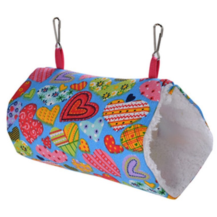 Small Pet Sleeping Bed Graffiti Pet Bed Hamster Hedgehog My Neighbor Totoro Parrot Tunnel Hammock Hamster Tunnel Toy Pet Tools: 12 L