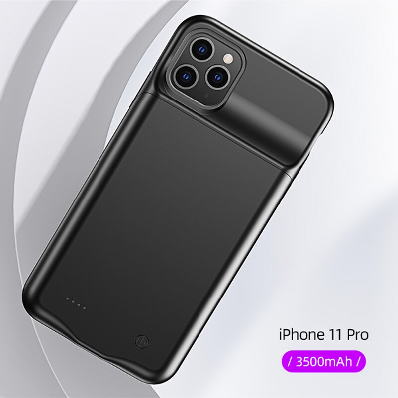 USAMS ładowarka tylna obudowa dla Iphone 12 pro max mini Power Bank ładowarka pokrywy skrzynka dla iPhone 11 Pro max X XR 6 7 8 plus