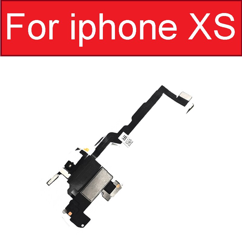 Sensor de proximidad de luz Cable flexible auricular altavoz montaje para iPhone X XS Max XR 11 Pro Max piezas de repuesto: For iPhone XS