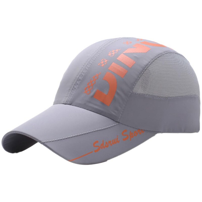 Men Baseball Caps Hat Spring Summer Outdoor Travel Sun Hat Sports Riding Cap Quick Drying Breathable Sports Cap