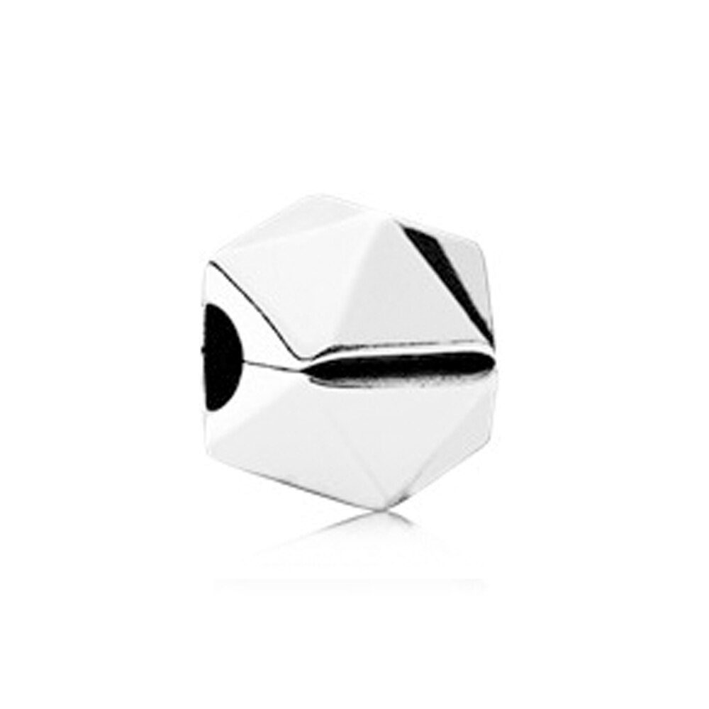 Popular 100% 925 Silver Original Jewelry Shining Crown Letter O Padlock Rock Star Pink Daisy Flower Clip Charm Fit DIY Bracelet: Pink