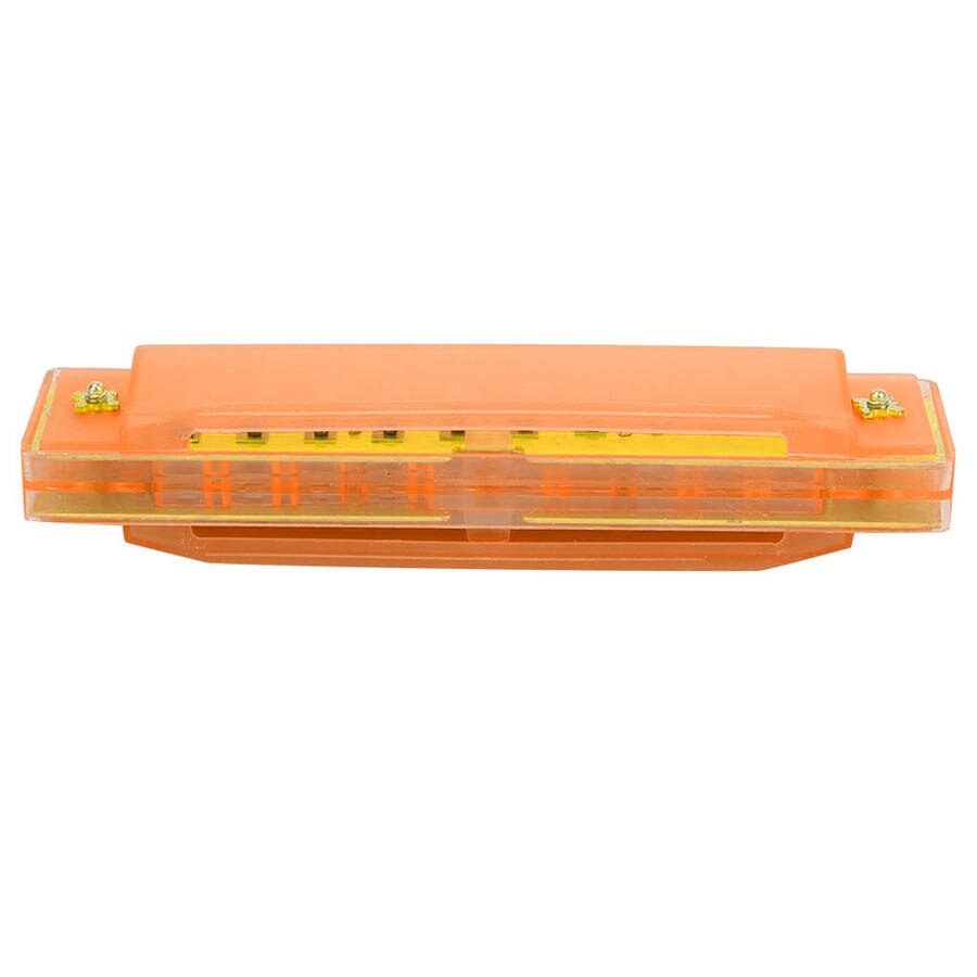 20 Tones Harmonica 10 Holes 20 Tones Harmonica Plastic Harmonica 4.09*1.10*0.79inch Birthday for Kids