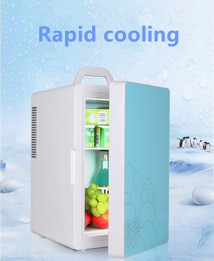 16L Mini Refrigerated Car Fridge / Mini Power Student Dormitory ...