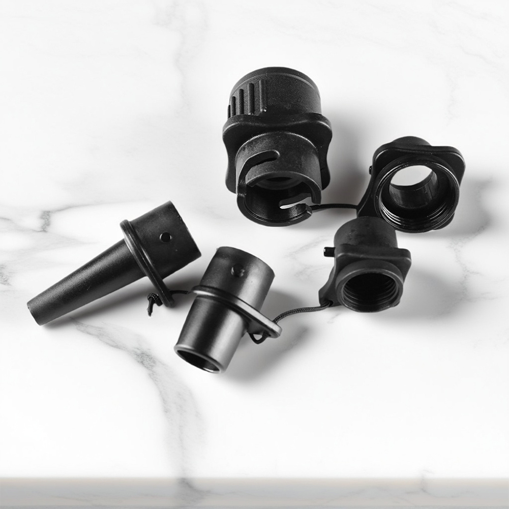 5 In 1 SUP Pump Adaptor Compressor Multi-Function Inflatable Boat Air Valve Adapter Kit Waterproof Portable for Inflatable Boat