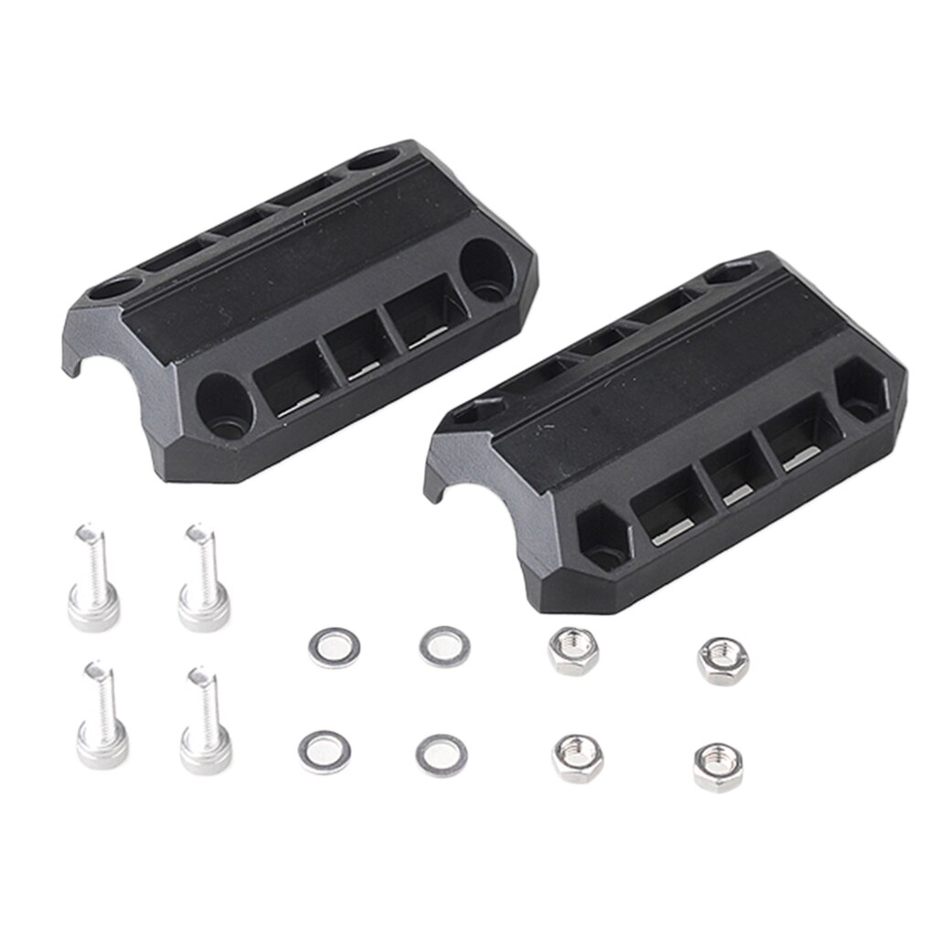 2pcs Motorcycle Bumper Engine Protective Guard- Crash Bars Decorative Block for BMW R1200GS/F700GS/F800GS , 25mm