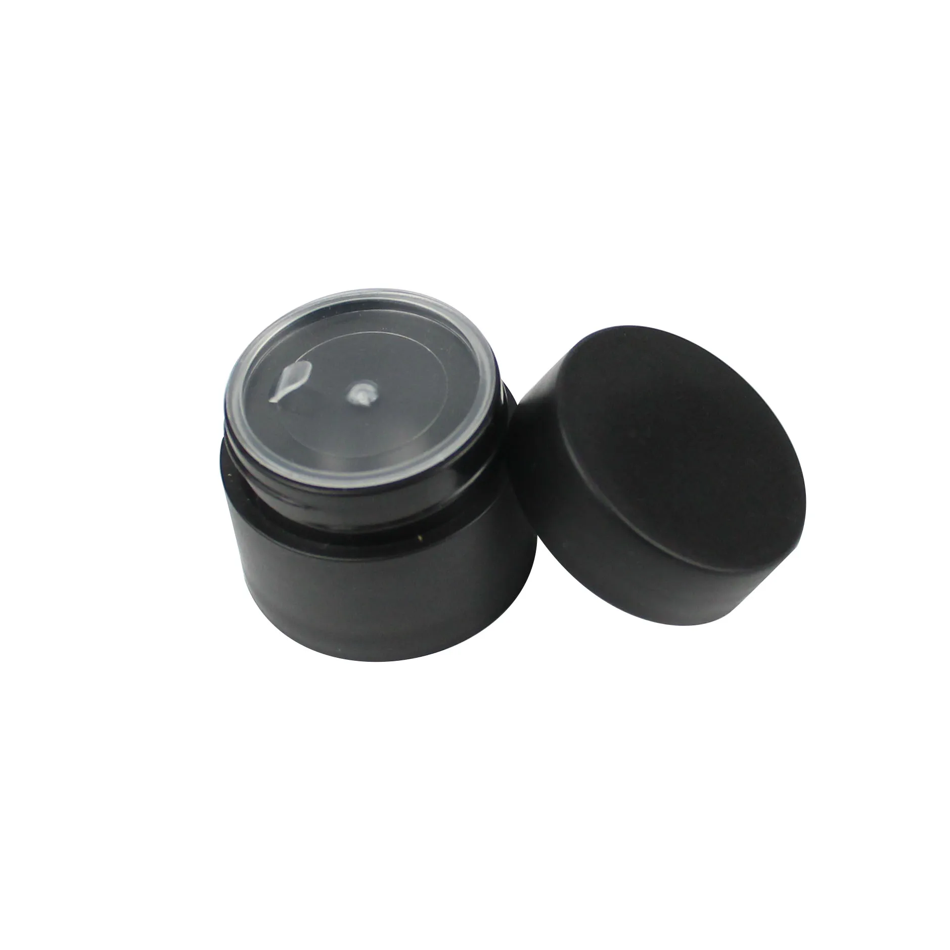 30/50pcs Empty 3g 5g 10g PP Plastic Matte Pink Blue Black White Cosmetic Skin Care Cream Jars Frosted Face Cream Jar