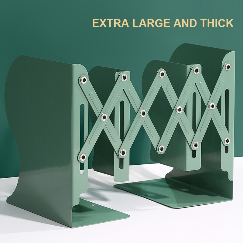 Support de rangement de livres rétractable pour étudiants, et pliable, pour papeterie de bureau et d'école: Forest (22x50cm)