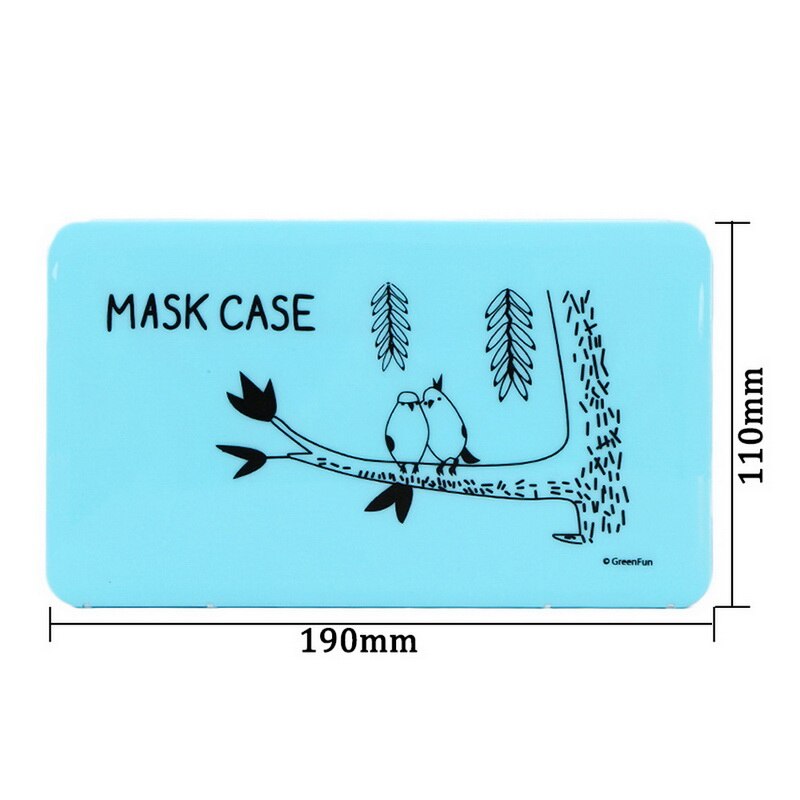 Boîte pour masque facial chirurgical mallette de rangement conteneur pour masque facial jetable: G333371