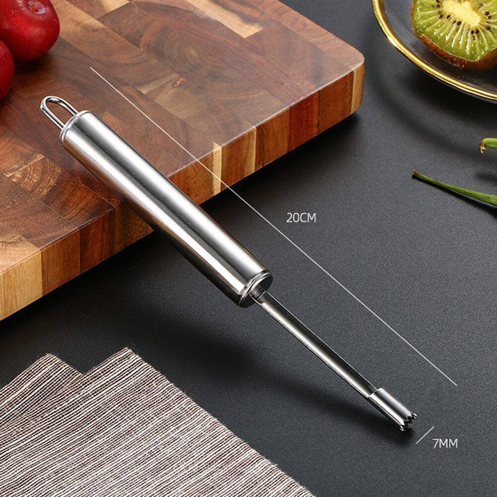 Apple Corer Pitter Pear Bell Seed Remover pepper Twist Fruit Core Remove Pit Kitchen Tool Gadget Stoner