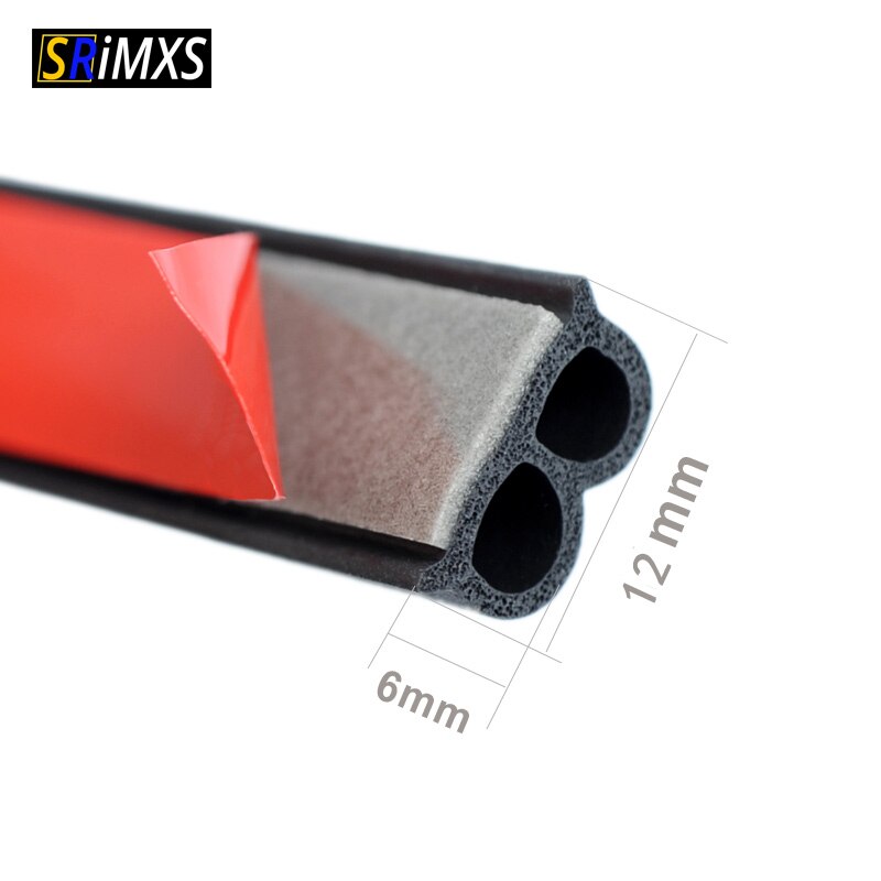 4 m-13ft autodeur rubber weer seal strip geluidsisolatie afdichting trim auto deur afdichtstrip edge trim noise isolatie - kopen? | Korting tot 25