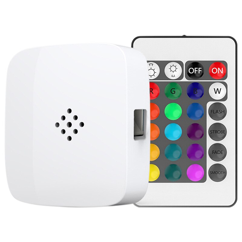 Kleurrijke Rgb Laagspanning Verlichting Voor Alexa Voice Microfoon Met Mobiele Telefoon Controle Led Wifi Controller