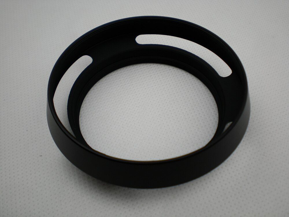58 62 67 72 77 82mm Black Metal Vented Curved Camera lens Hood Shadow Protector Camera Accessories