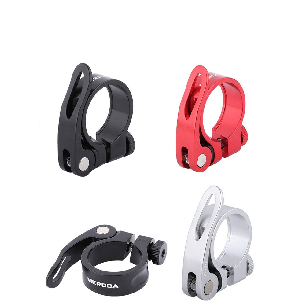 Fiets Quick Release Zadelpenklem Aluminium Zadel Buis Vergrendeling Klem Racefiets Zadelpenklem
