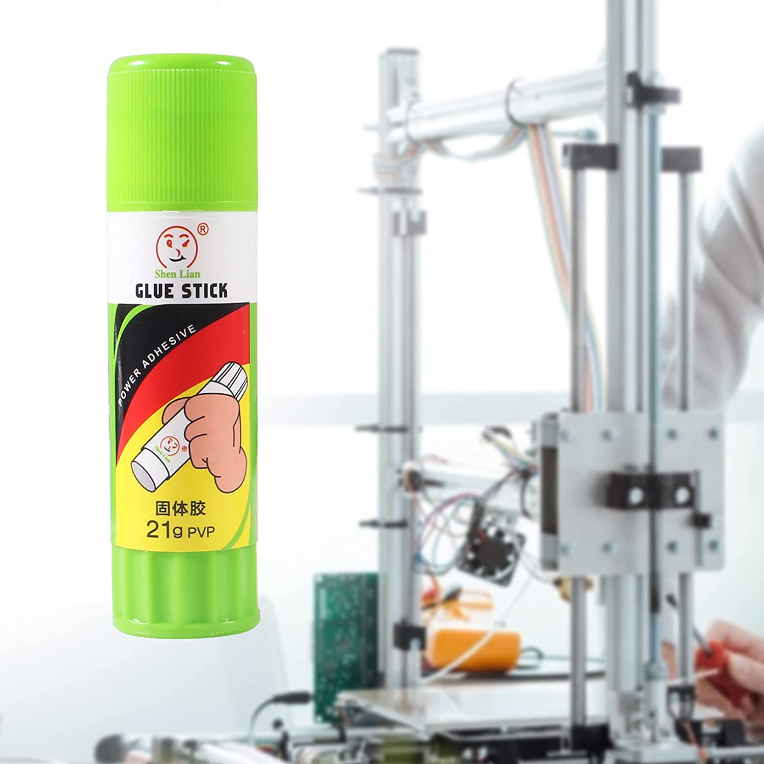 4PCS 3D Printer Solid Glue Sticks Special Non-toxic Washable Glue Stick for 3D Printer Hotbed Parts Accessories