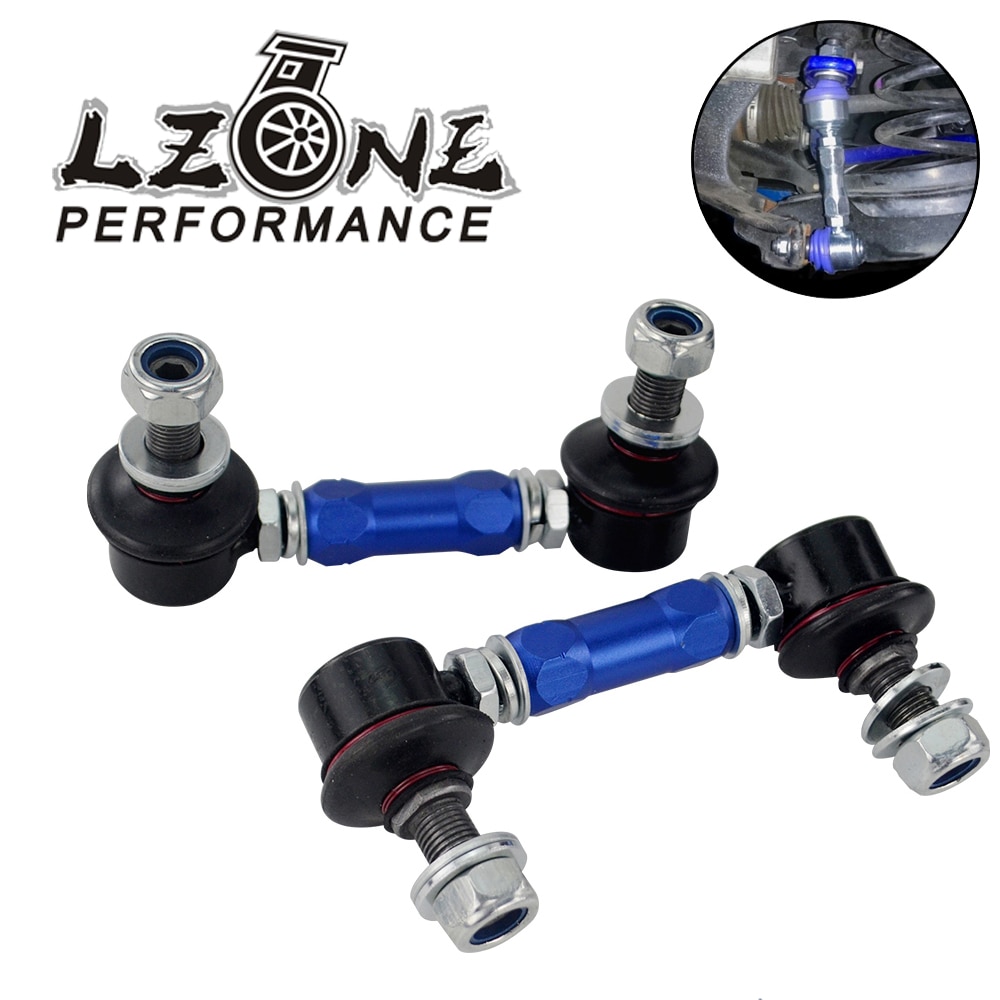 LZONE - 100mm-120mm Ball Joint Adjustable Roll Sway Bar End Link For KIA Sorento Nissan Skyline Mazda CX-9 JR-SEL17