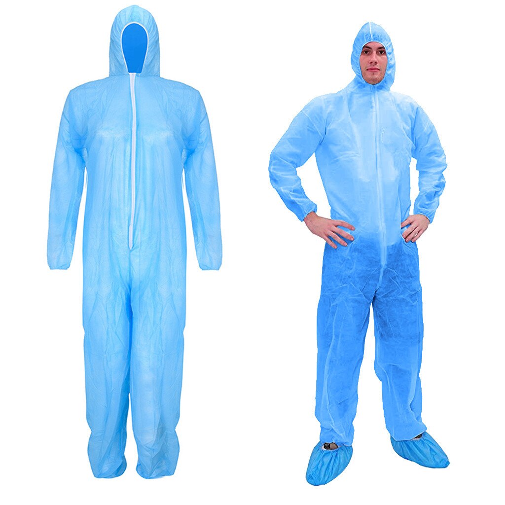 1/5/10 X Beschermende Kleding Wegwerp Isolatie Pak Beschermende Kleding Hooded Werkkleding Gk