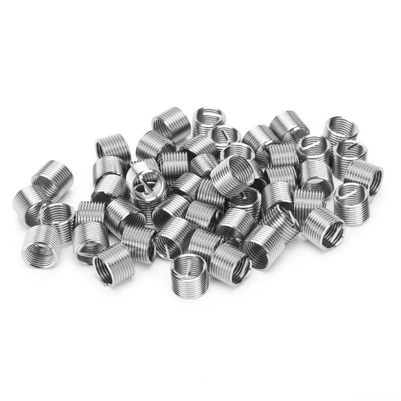 Thread Inserts Thread Repair Tool High‑Strength for DIY Handcraft Machine 50 Packs